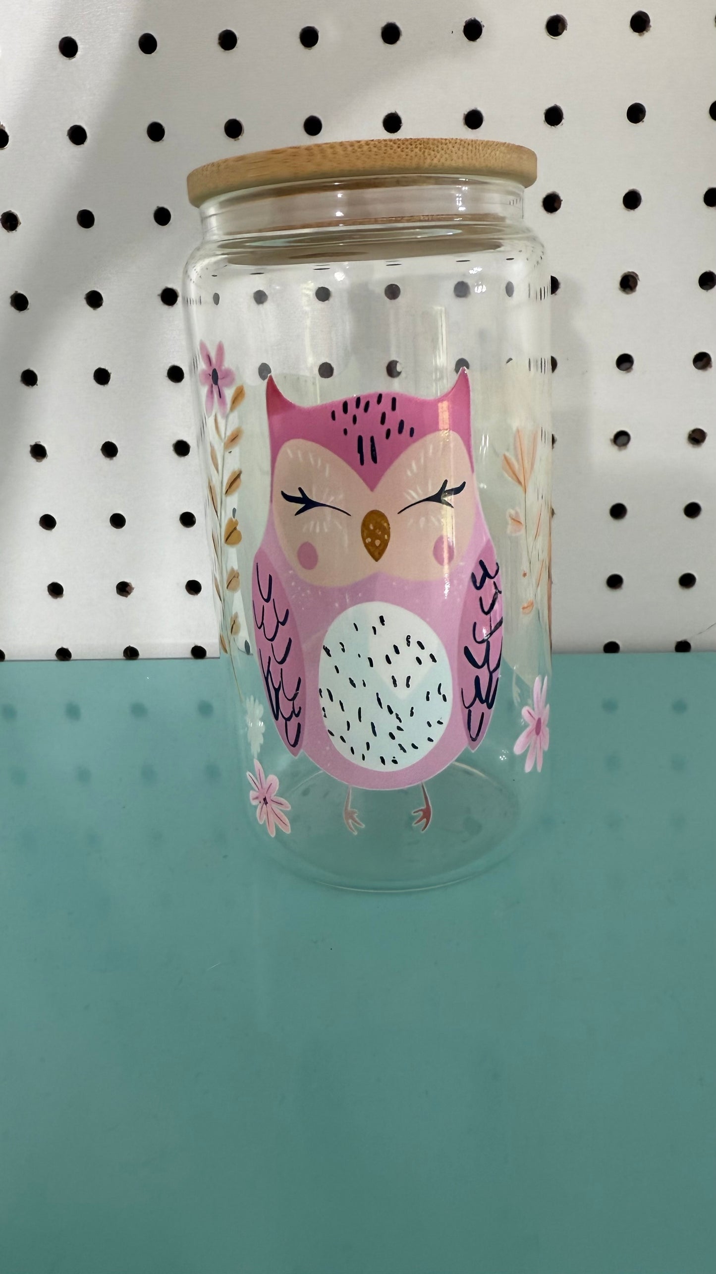 Owl 16oz Glass Libby