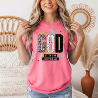 God Is in the Details Christian Graphic Tee