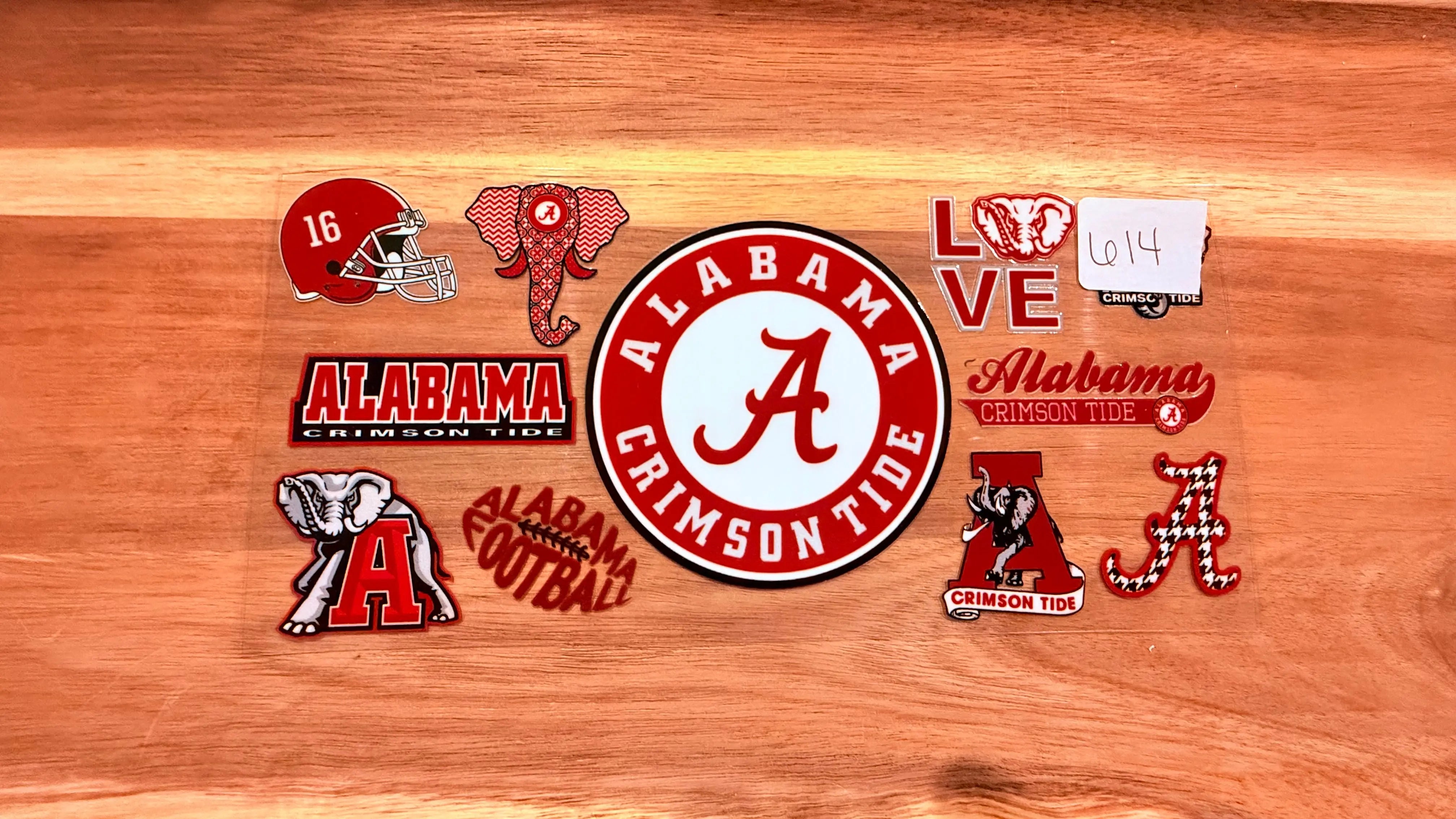 #614 Alabama Football K's Krafty Barn