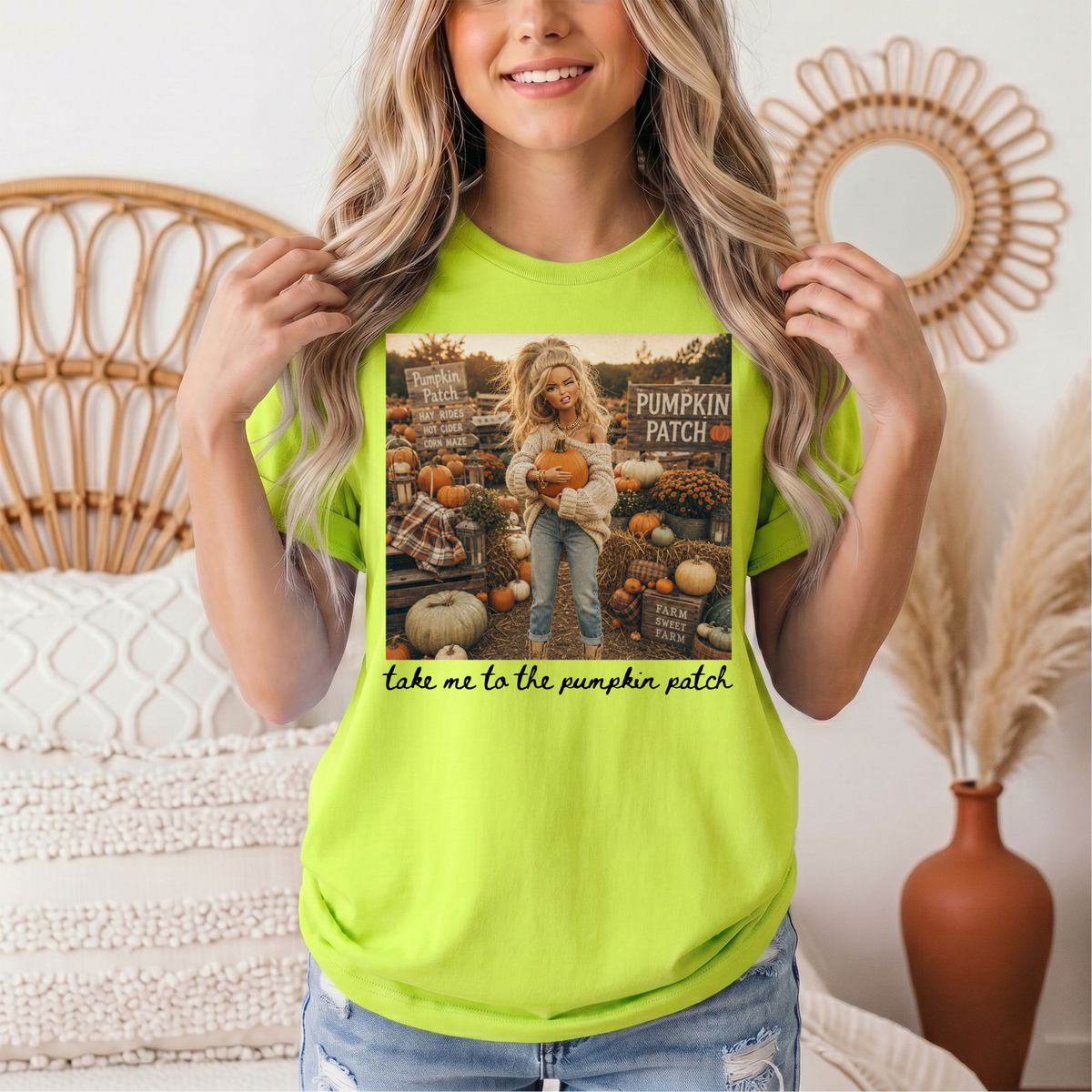 Take Me to the Pumpkin Patch Graphic Tee