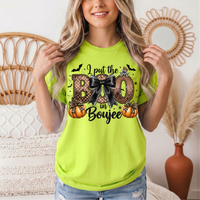 I Put the Boo in Boujee Halloween Graphic Tee