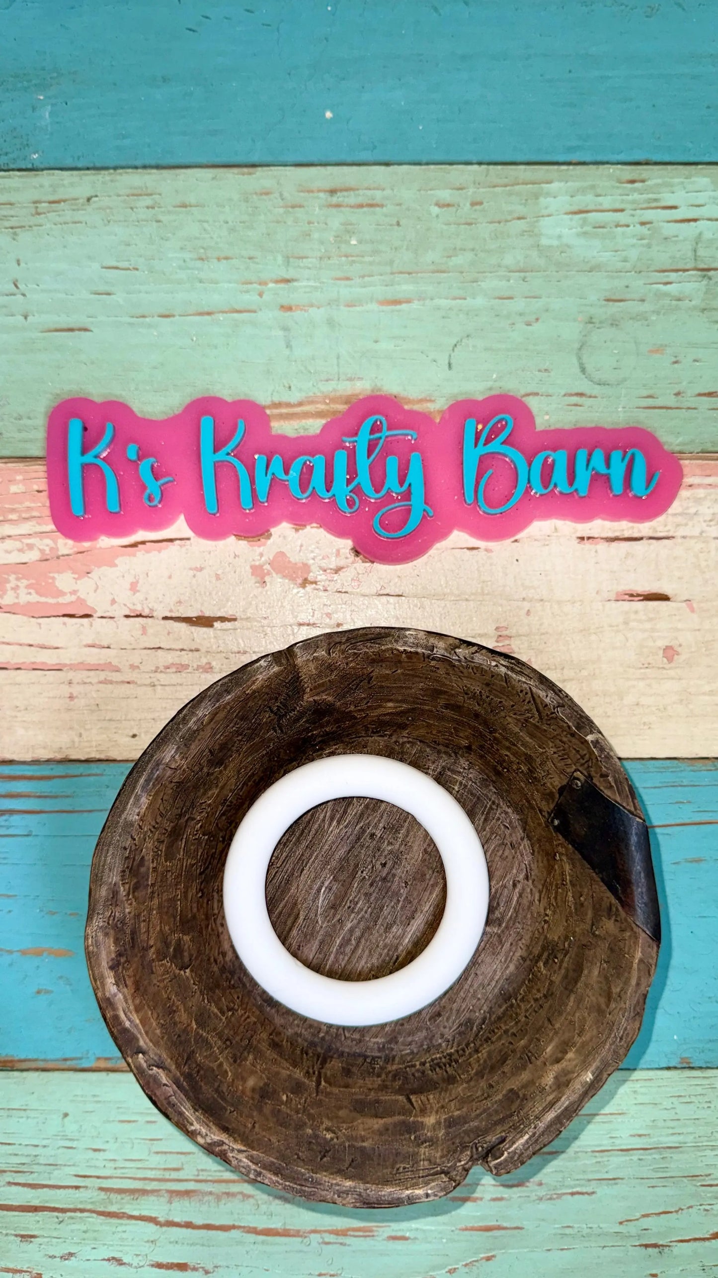 65mm Silicone Round Ring- solid colors K's Krafty Barn