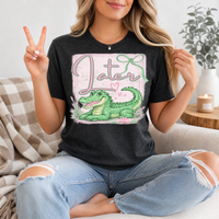 Precious Later Gator Girly Premium Graphic Tee