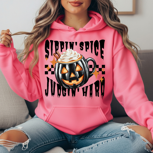 Sippin' Spice Premium Hoodie Sweatshirt