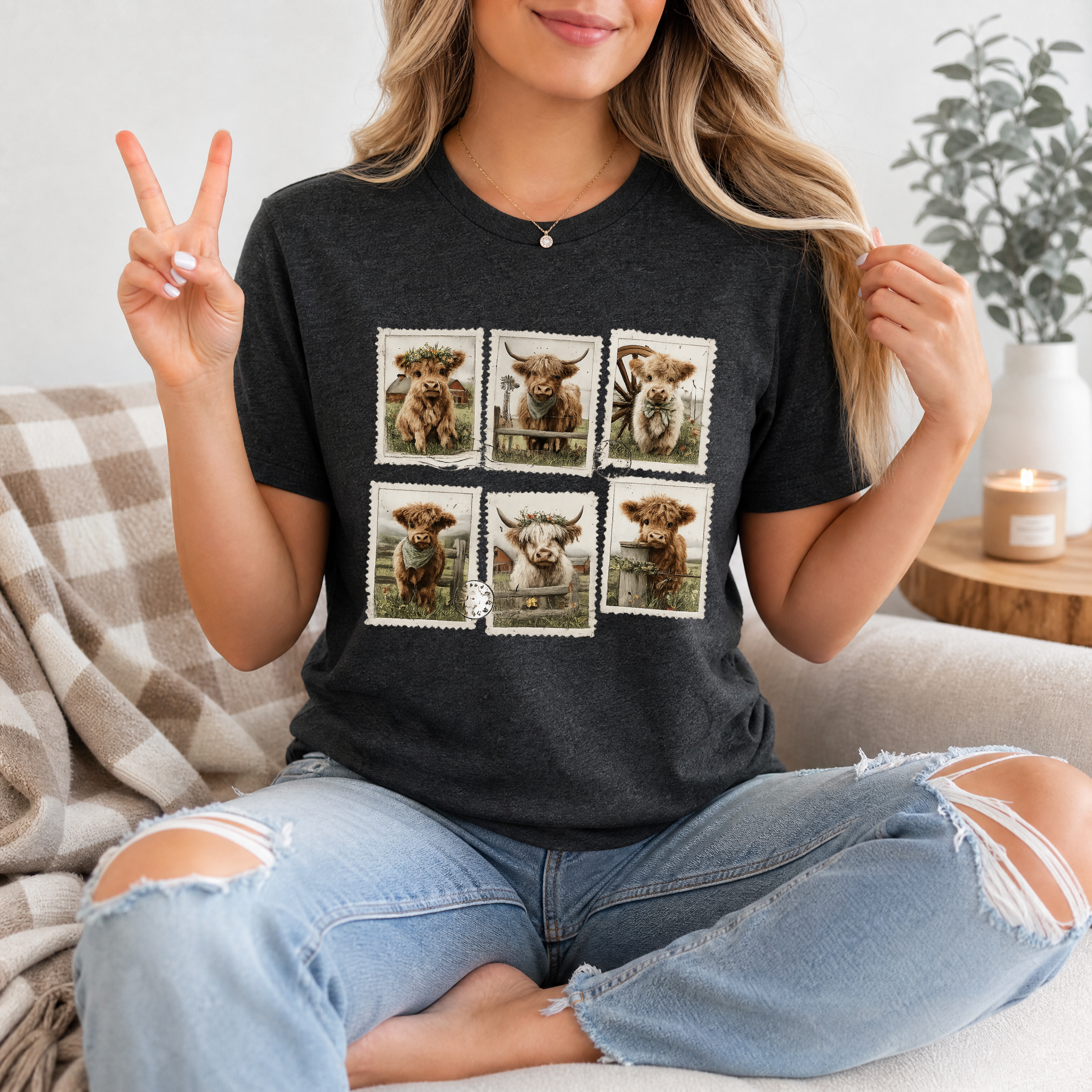 Highland Stamp Premium Graphic Tee
