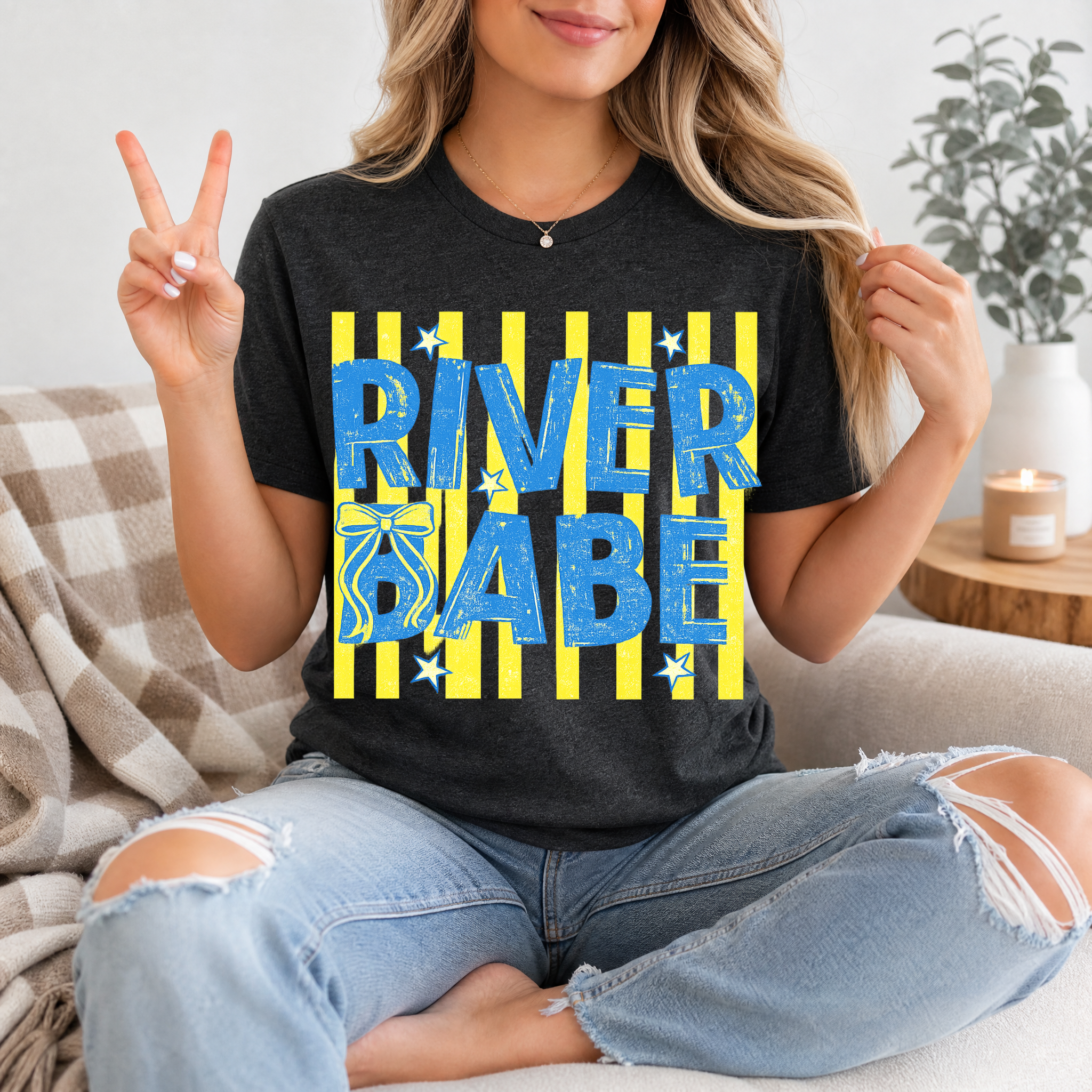 River Babe Premium Graphic Tee