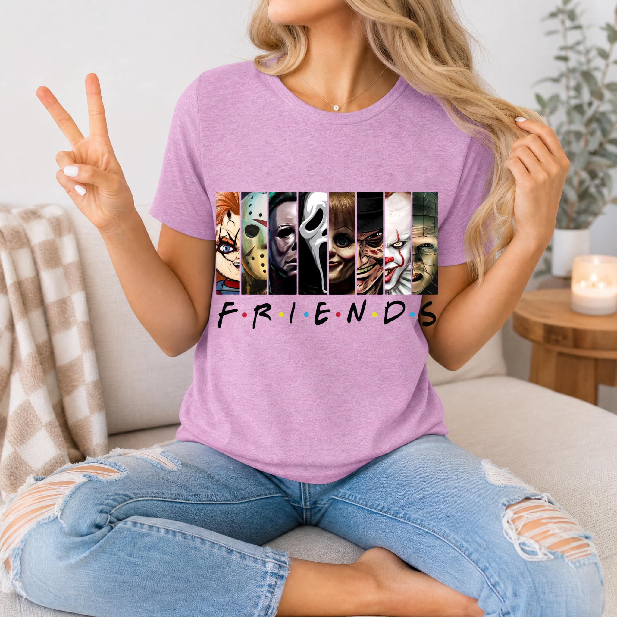 Horror Friends Premium Graphic Tee