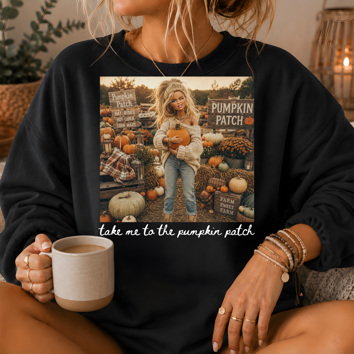 Take Me to the Pumpkin Patch Crewneck Sweatshirt