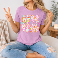 Pumpkin Bows Premium Graphic Tee