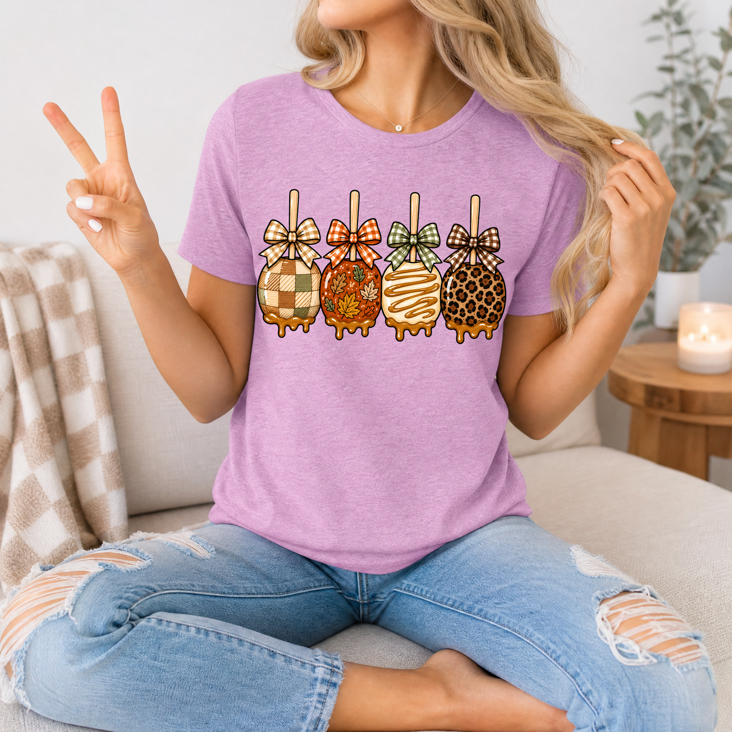 Fall Apples Premium Graphic Tee