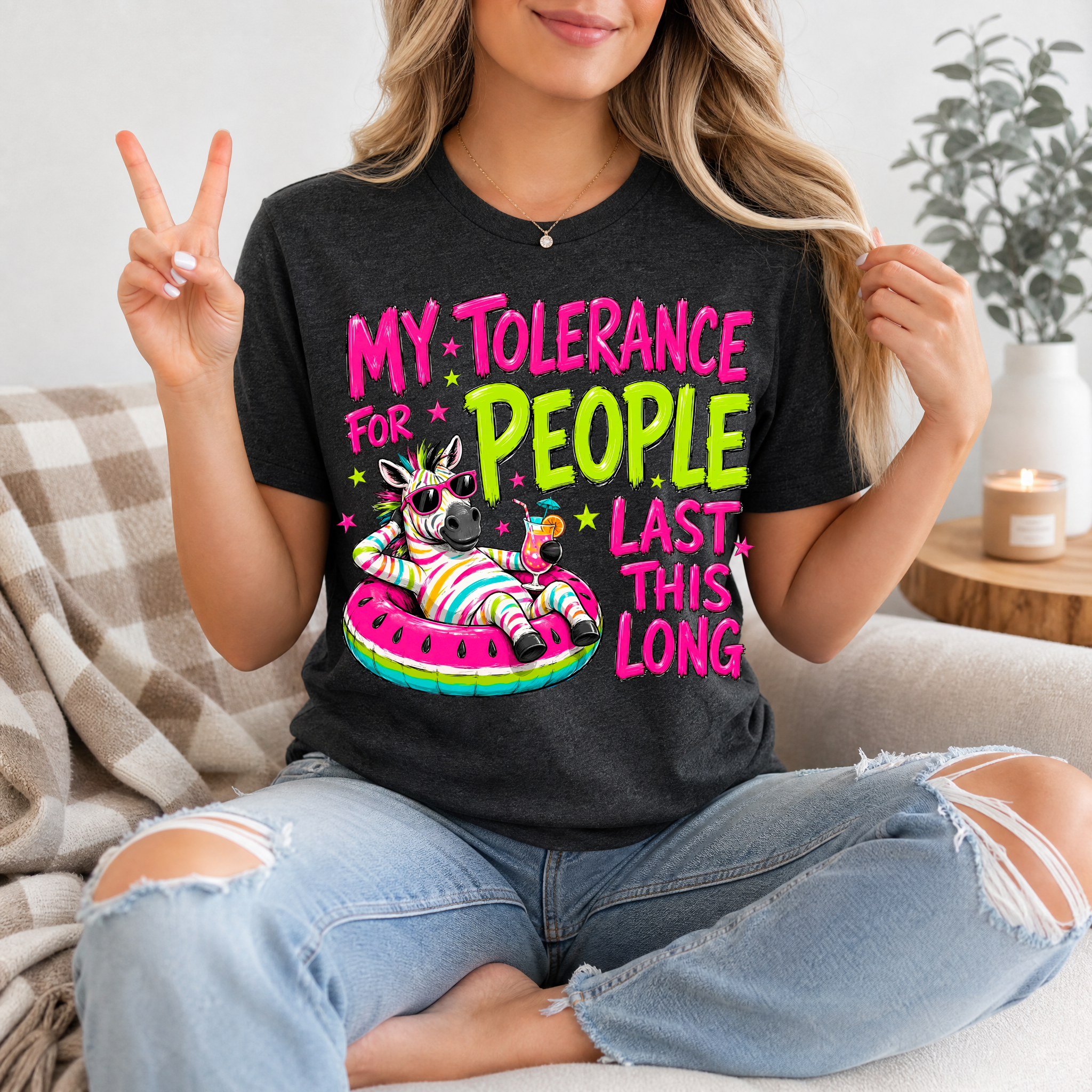 My Tolerance For People Premium Graphic Tee