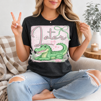 Precious Later Gator Girly Premium Graphic Tee