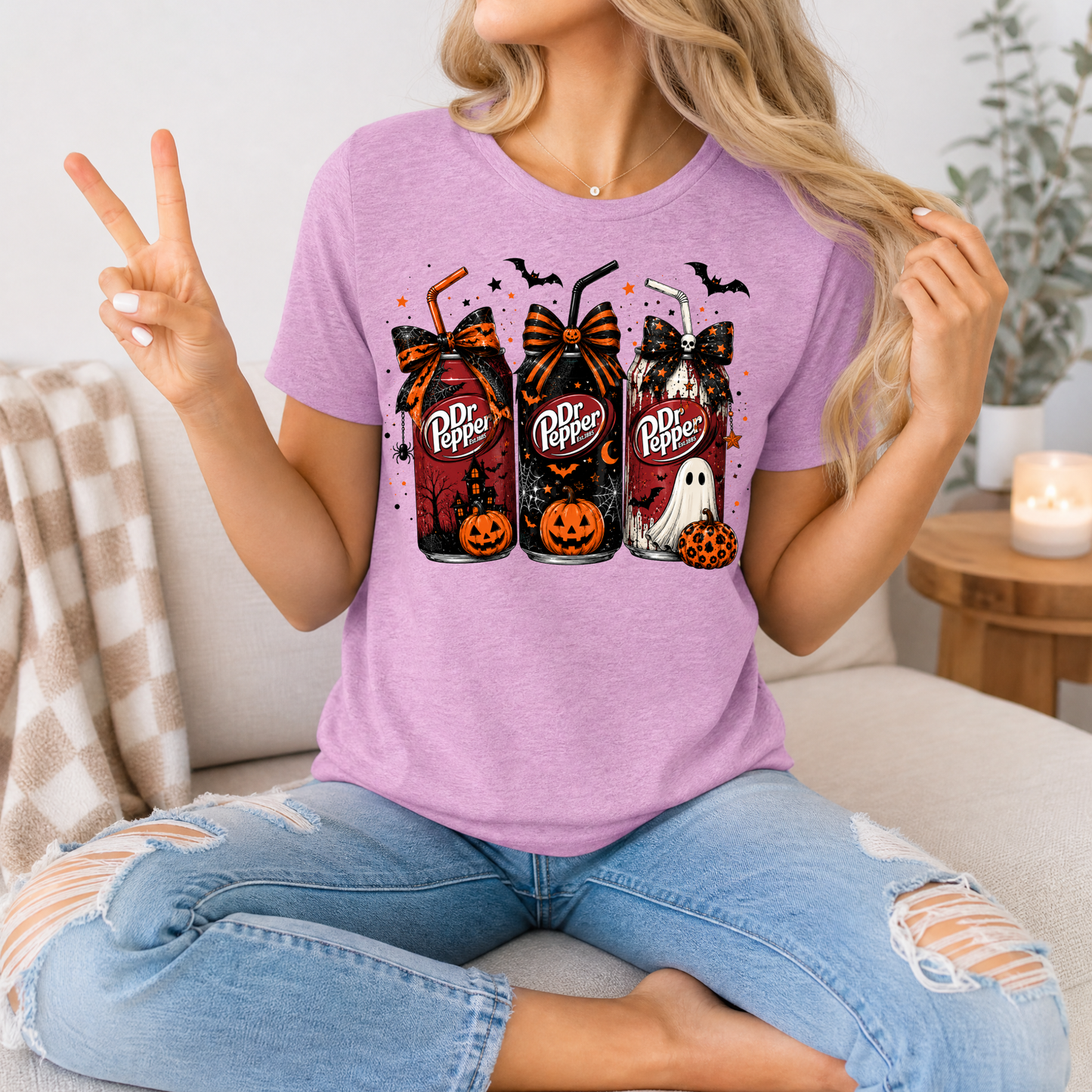 Halloween Soda Can Premium Graphic Tee