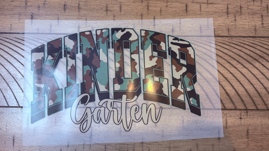 Kindergarten Camo