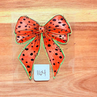 #164 Watermelon bow K's Krafty Barn
