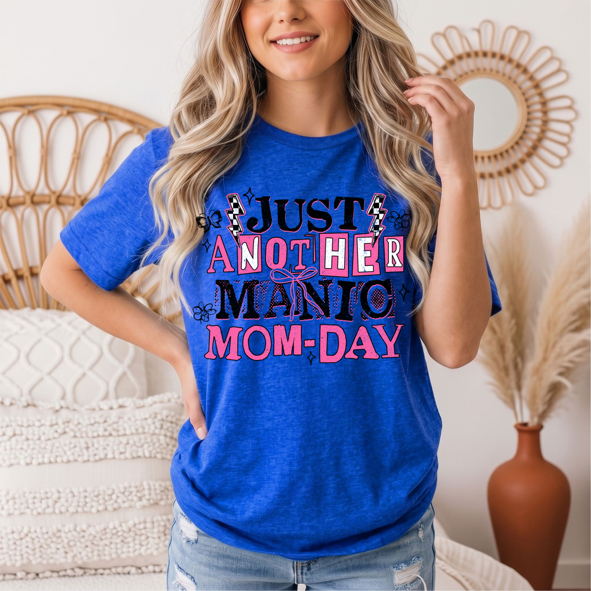 Just Another Manic Mom-Day Graphic Tee