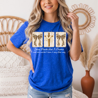Jesus Made Her a Mama Christian Graphic Tee