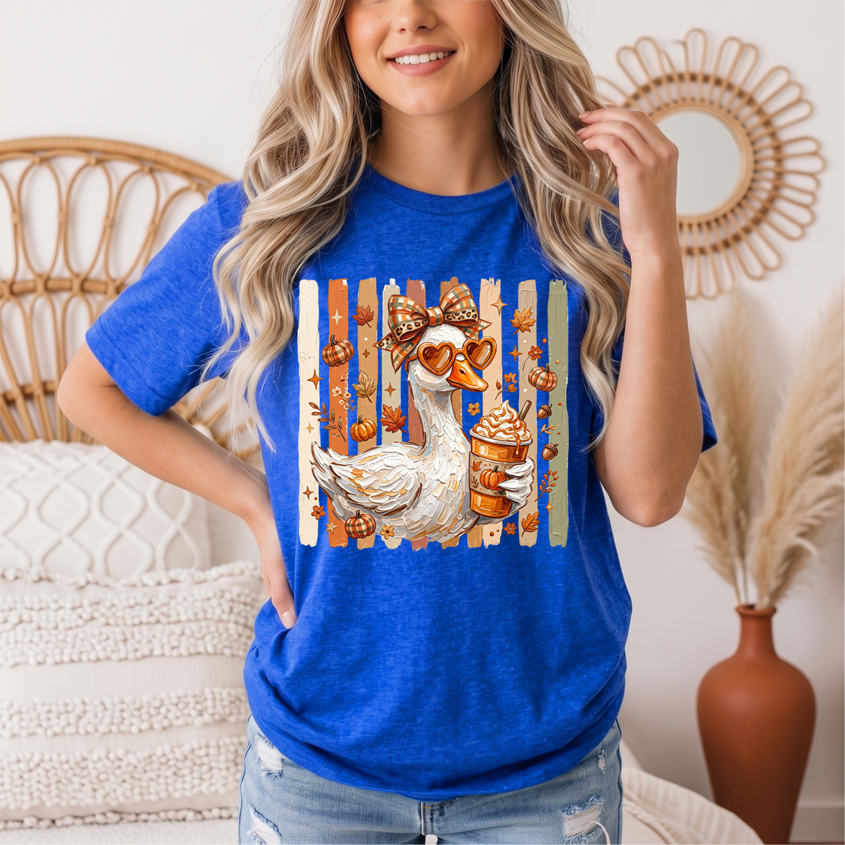 Pumpkin Spice Goose Premium Graphic Tee