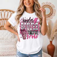 Kinda Boujee Kinda Broke Graphic Tee