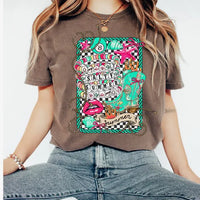 Salty Summer Cowboy Boots K's Crafty Vibes Co.