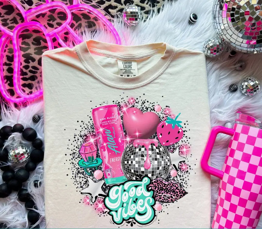 Good Vibes Alani Glitter K's Crafty Vibes Co.