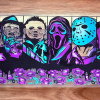 #108 Purple and black characters K's Krafty Barn