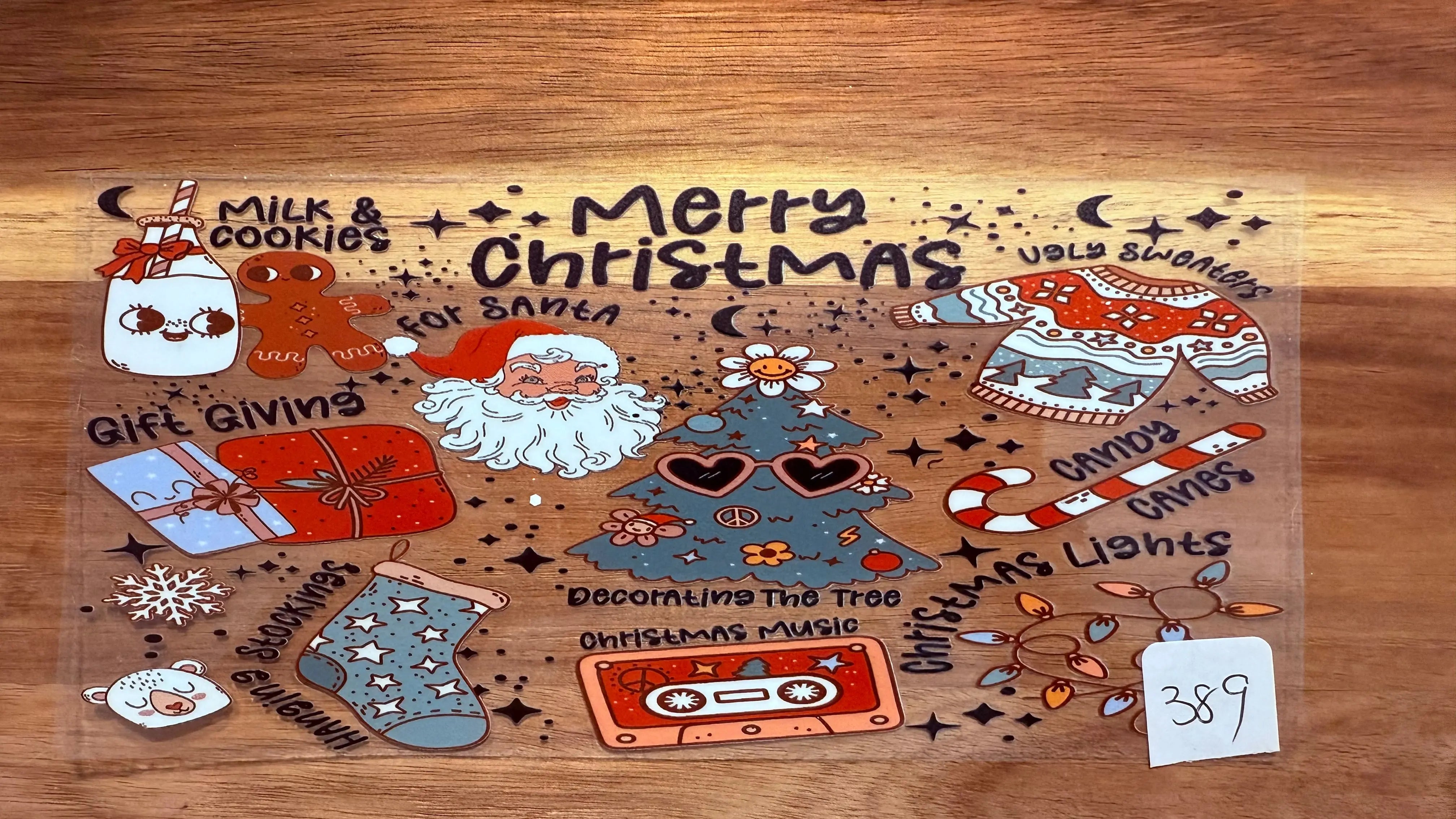 #389 Merry Christmas K's Krafty Barn