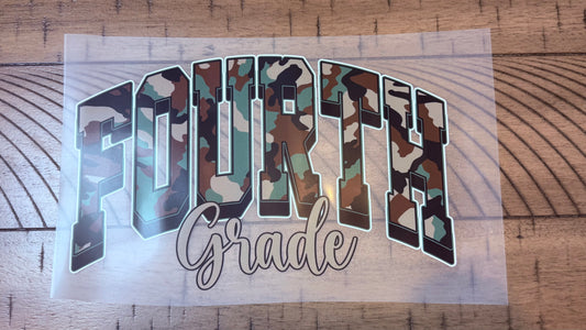 Fourth grade Camo
