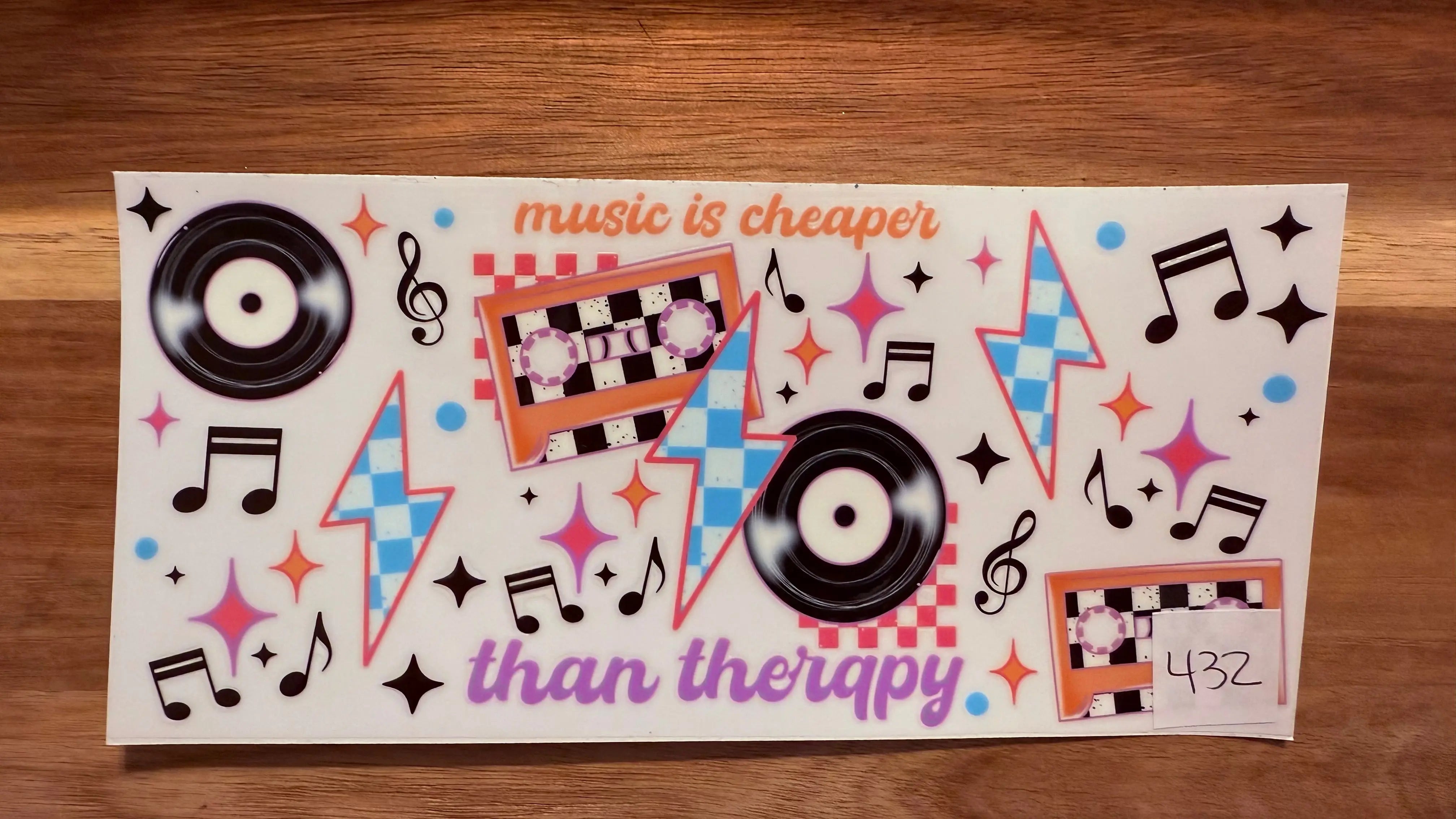 #432 Music is cheaper than therapy K's Krafty Barn