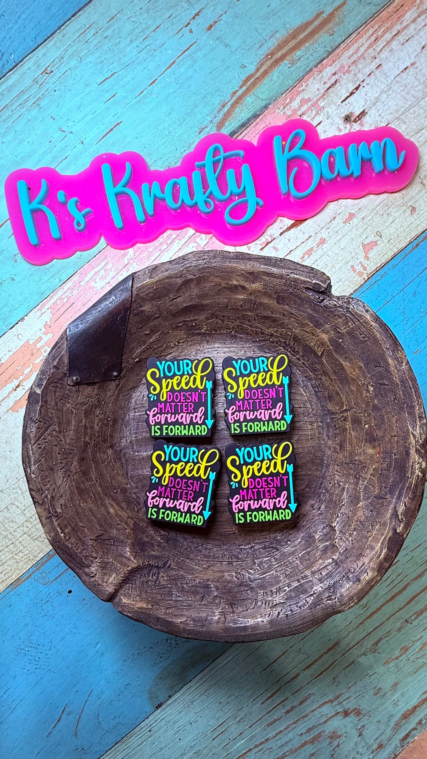 Wholesale Silicone Focal Bead- Your speed does not matter