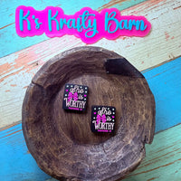 Silicone Focal Bead- She is Worthy Proverbs 31 K's Krafty Barn