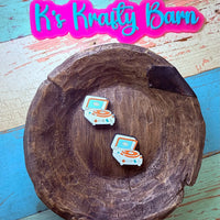 Silicone Focal Bead- Record player K's Krafty Barn
