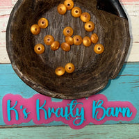 12mm Silicone Lentil spacers for beadable items-20pk K's Krafty Barn