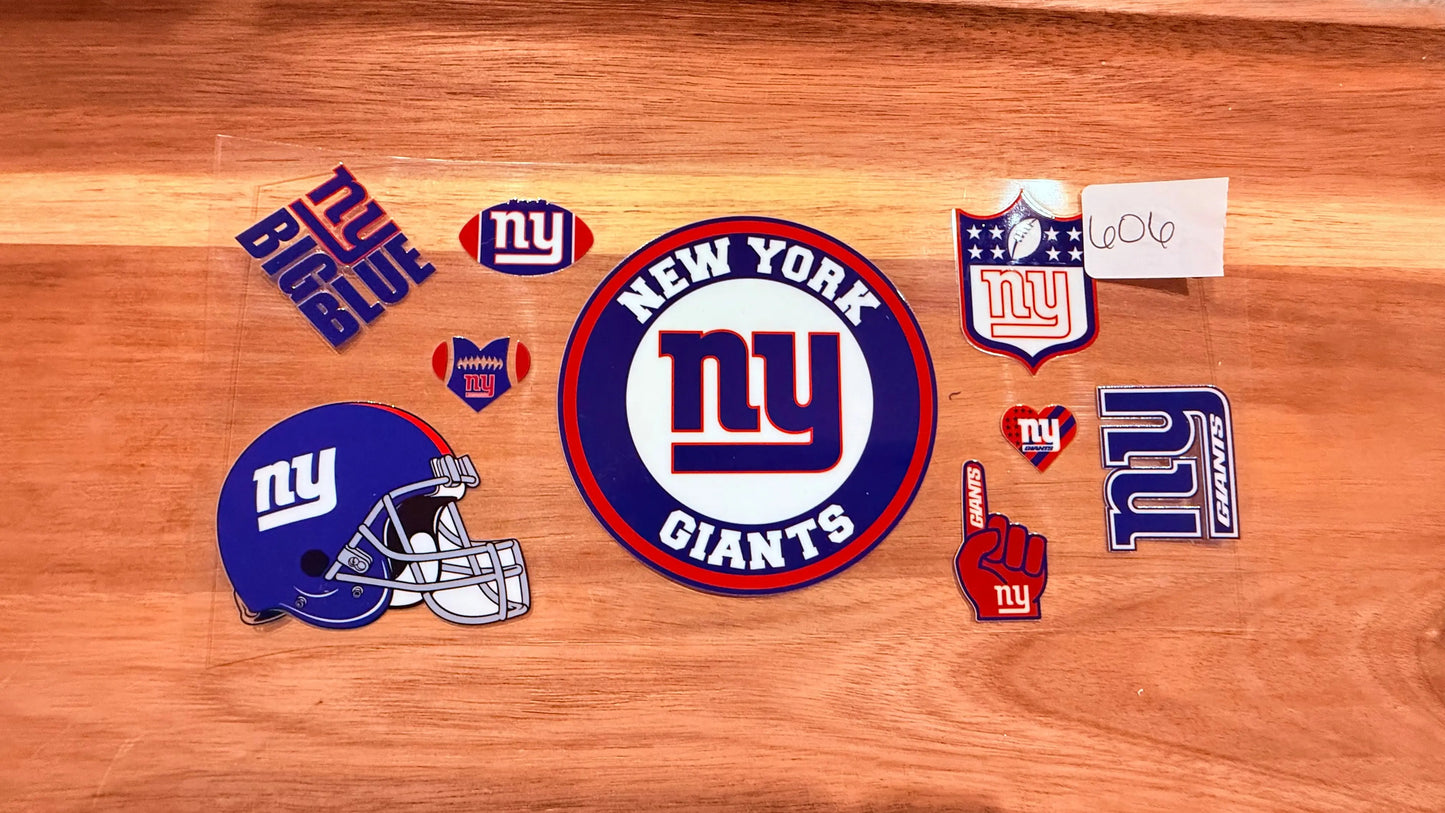 #606 NY Giants Football K's Krafty Barn