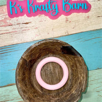 65mm Silicone Round Ring- solid colors K's Krafty Barn