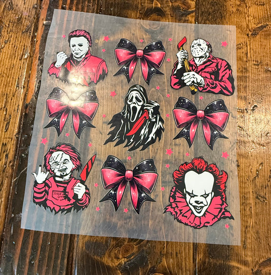Pink Bow Halloween