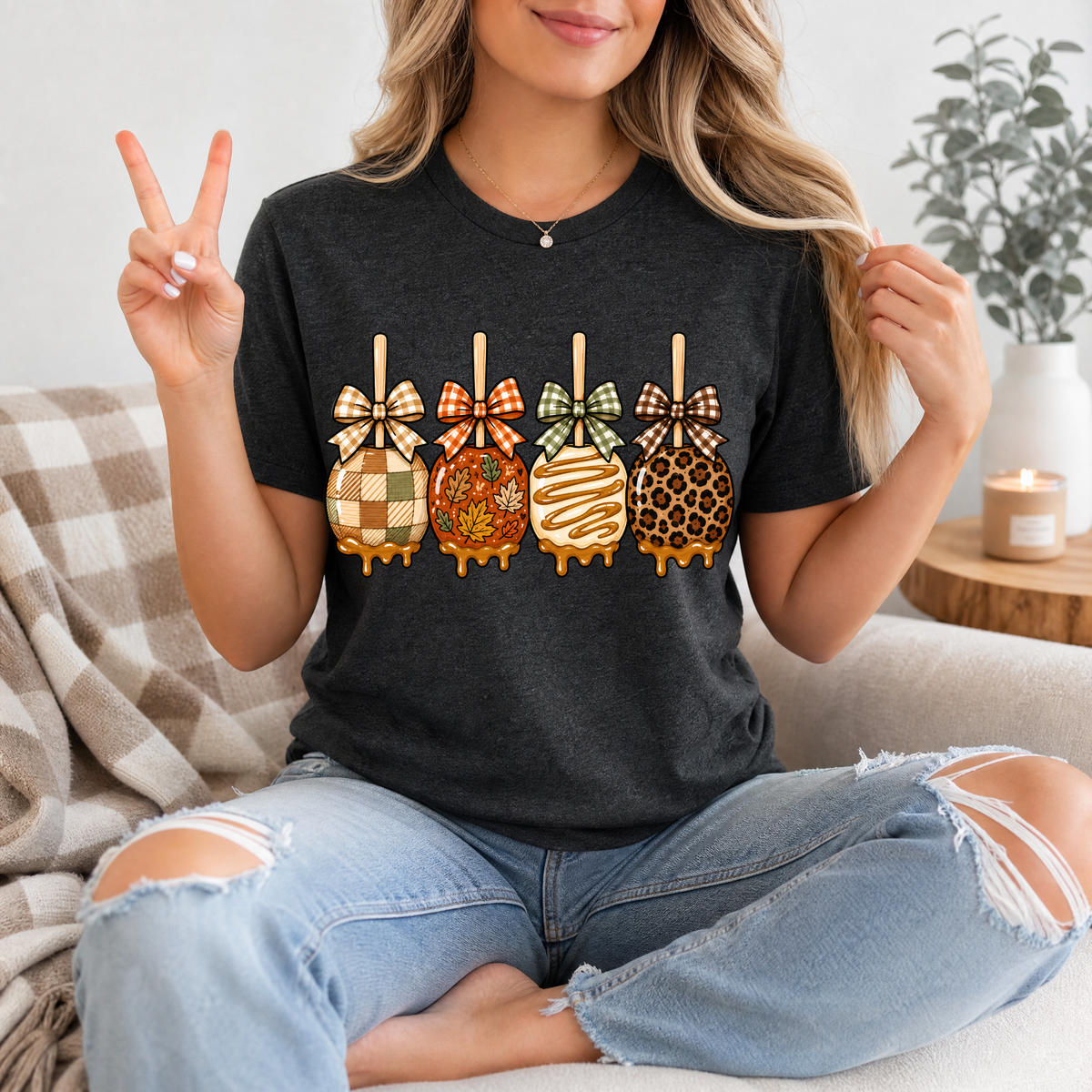 Fall Apples Premium Graphic Tee