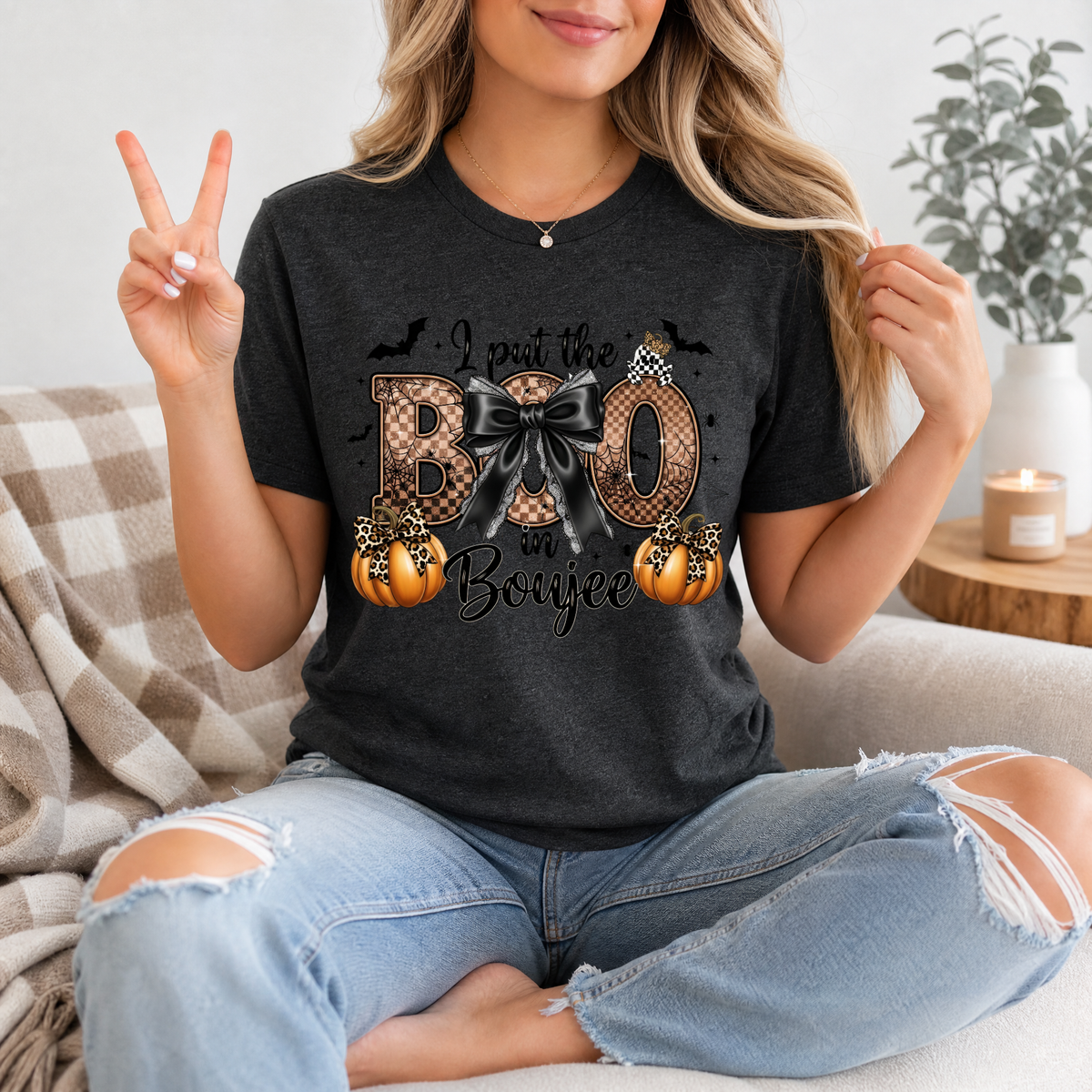 BOO in Boujee Premium Graphic Tee