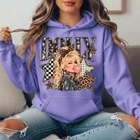 Dolly Bubblegum & Leopard Stars Graphic Hoodie