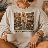 Take Me to the Pumpkin Patch Crewneck Sweatshirt