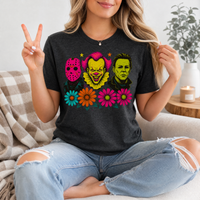 Neon Horror Premium Graphic Tee