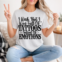 Tattoos Instead of Emotions Premium Graphic Tee