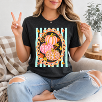 Autumn Pumpkin Glow Premium Graphic Tee