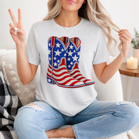 Rhinestone Boots Premium Graphic Tee