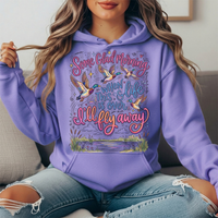 I'll Fly Away Duck Graphic Hoodie