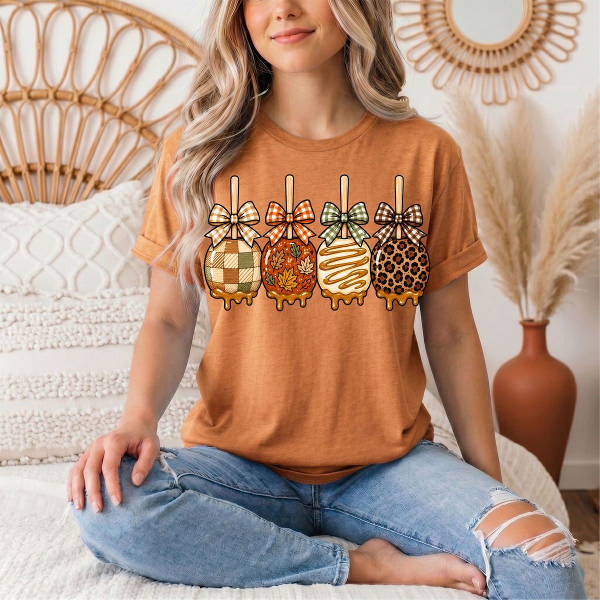 Fall Apples Premium Graphic Tee