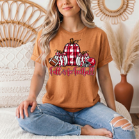 Fall Is for Football Alabama Pumpkin Graphic Tee