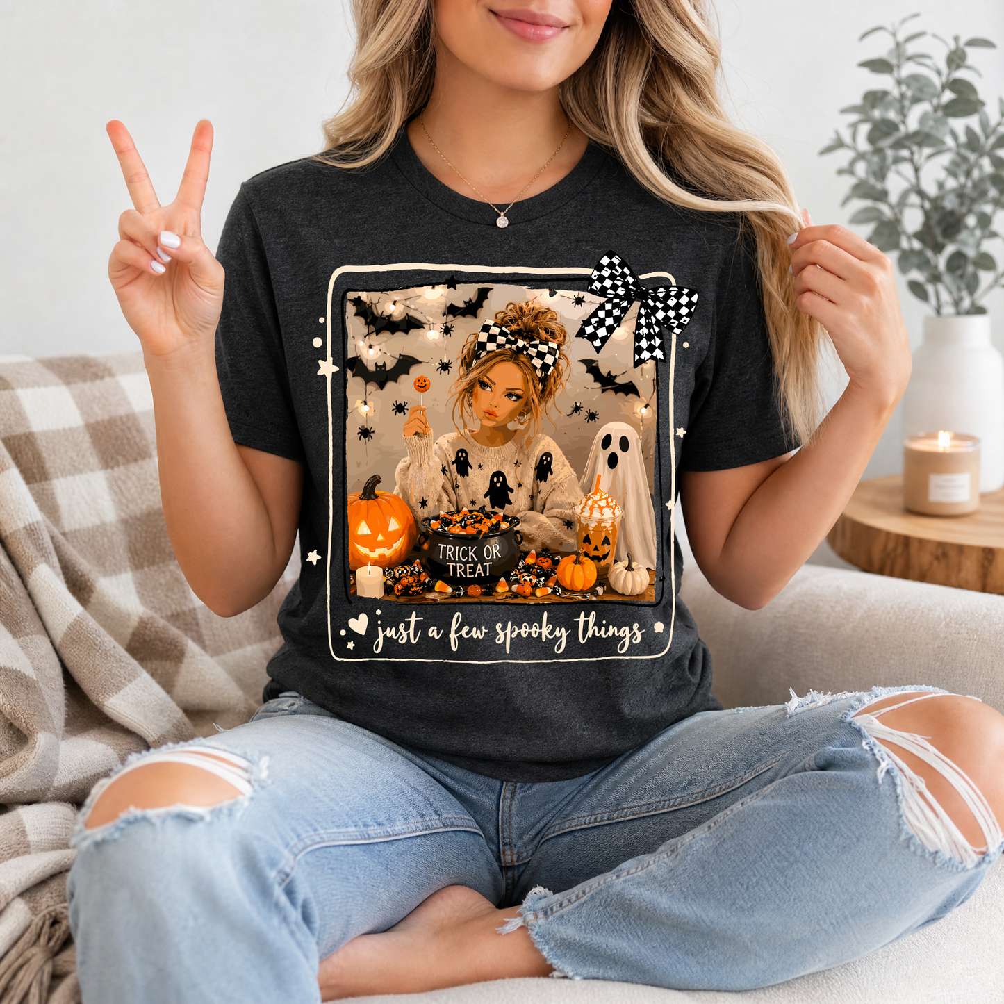 Spooky Things Premium Graphic Tee