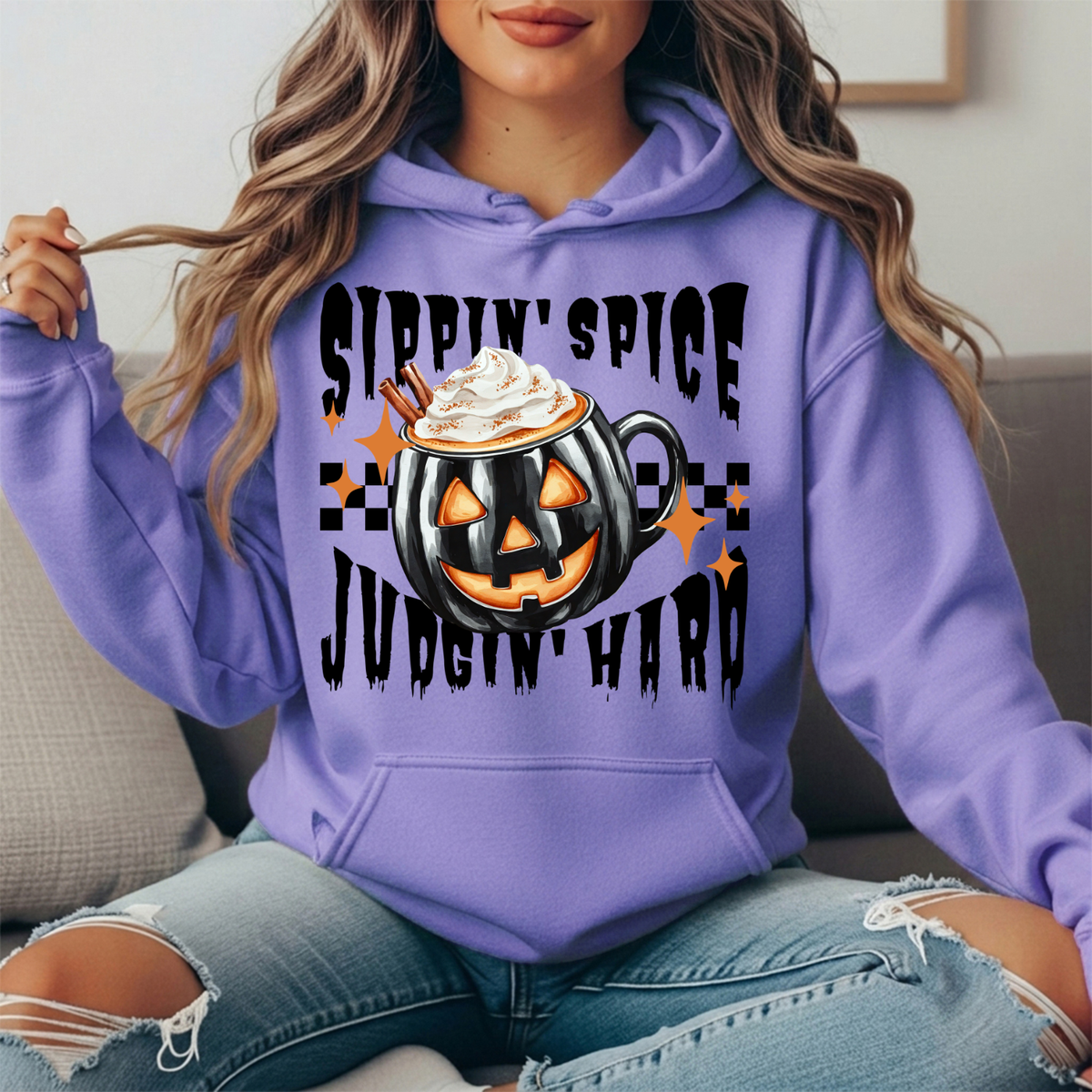 Sippin' Spice Premium Hoodie Sweatshirt
