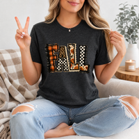 Fall Patchwork Premium Graphic Tee